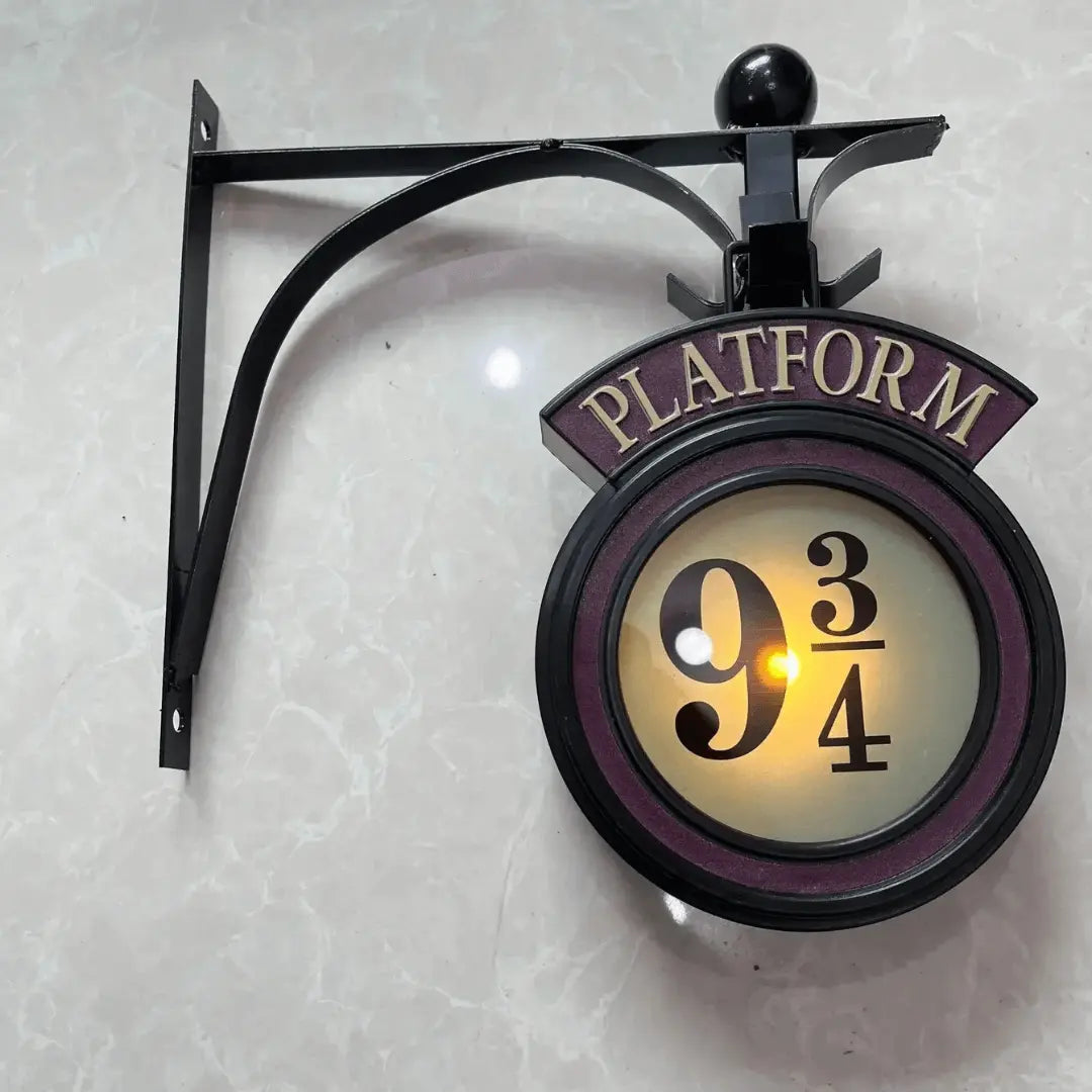 AA_KNOCKOFF Varázslatos 9¾ Peron Fali Lámpa - LumosWall