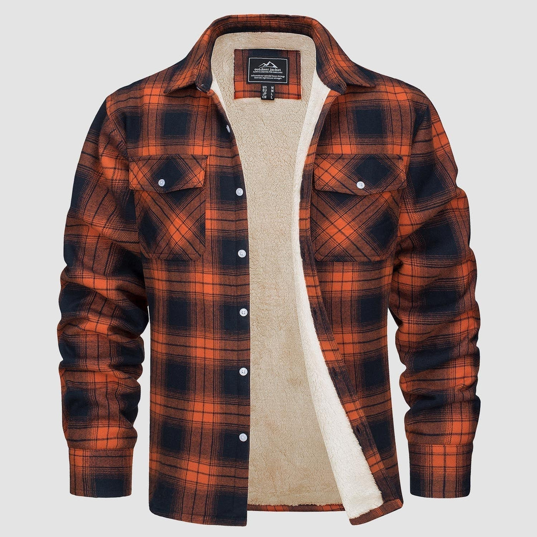 Kényelmes fleece ing - Ruben