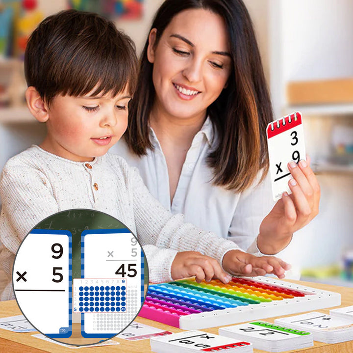 Interaktív matematikai tanulókártyák gyerekeknek – Játékosan tanulj meg számolni