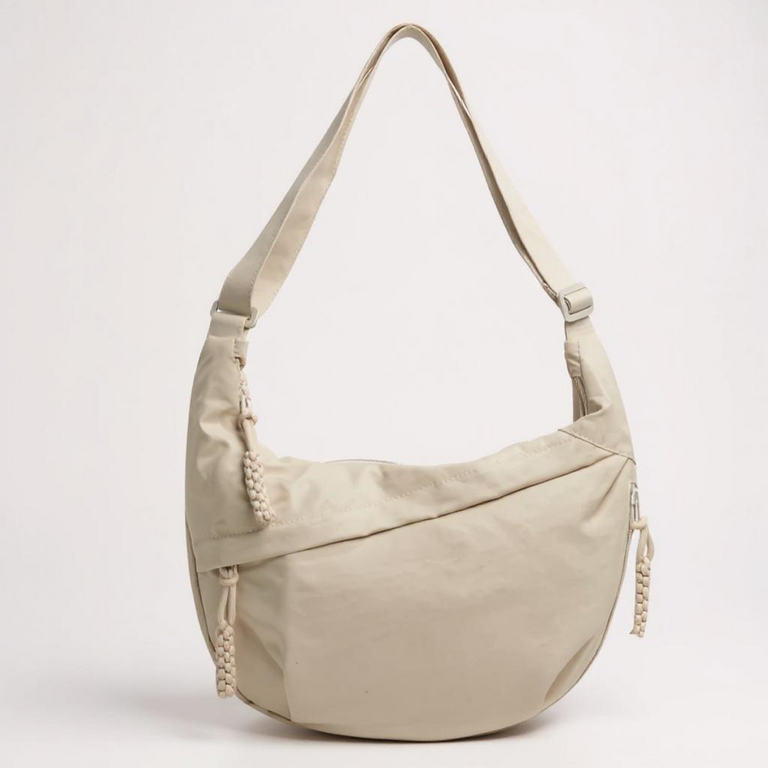 Shoulder Bag - Adjustable Strap, Multi-Pocket Nylon Crossbody 3