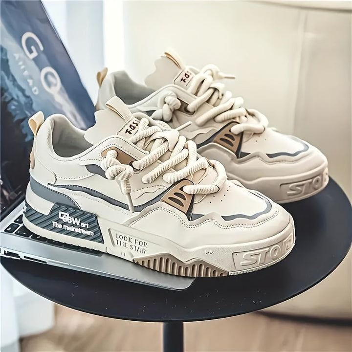 Chunky férfi utcai sneaker profil talppal és kényelmi párnázattal – Kairó