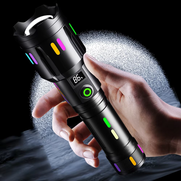 Katonai LED Zseblámpa - LumenPro