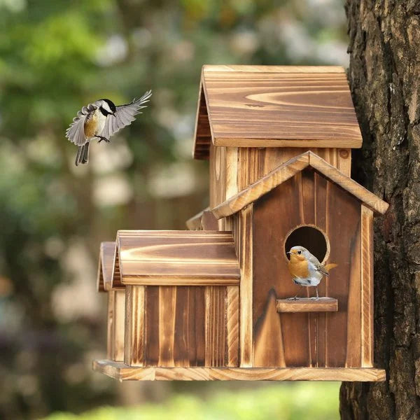 6 Macska Kézműves Madáretető - NestHaven