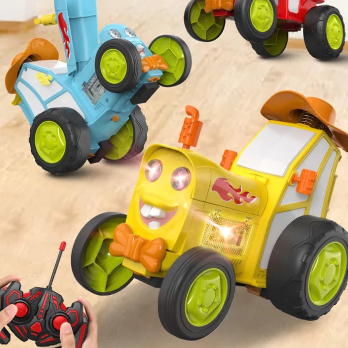 Stuntautó Fénnyel és Zenével – SpinRacer