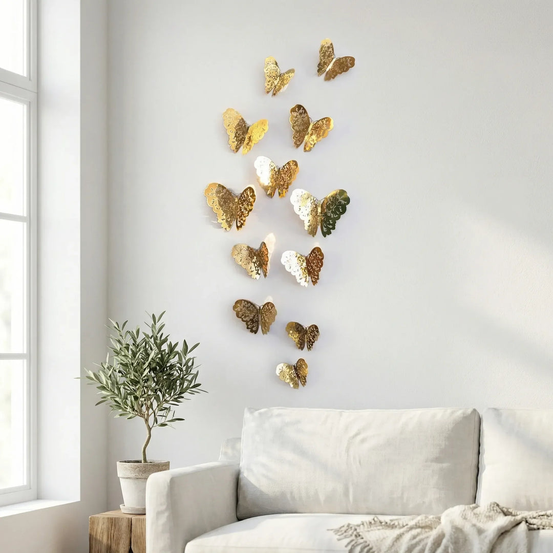 3D-Schmetterlinge Für Die Wand - Aurevia