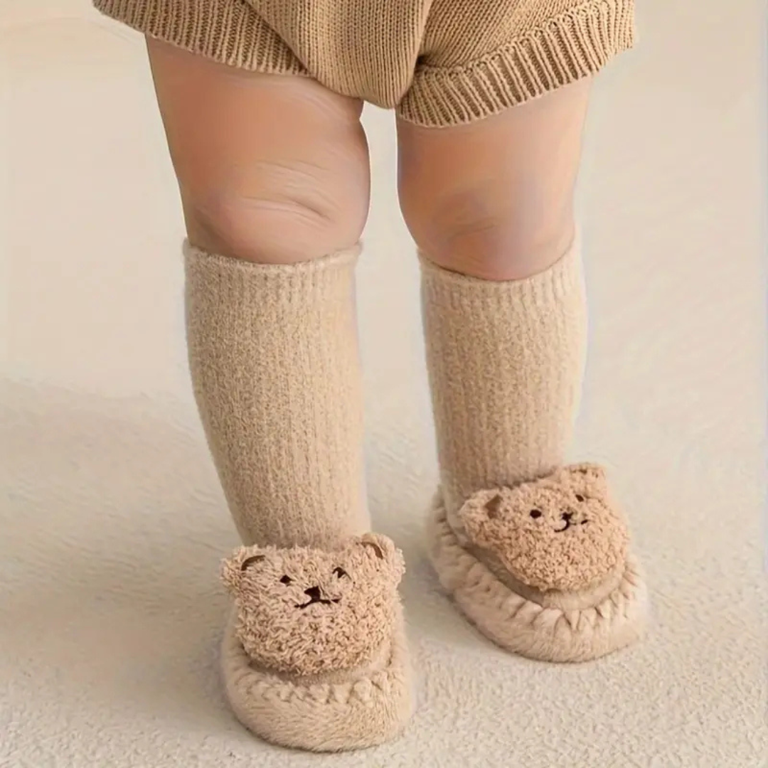 Gyerek házi papucs zoknik mackókkal – CozyBear