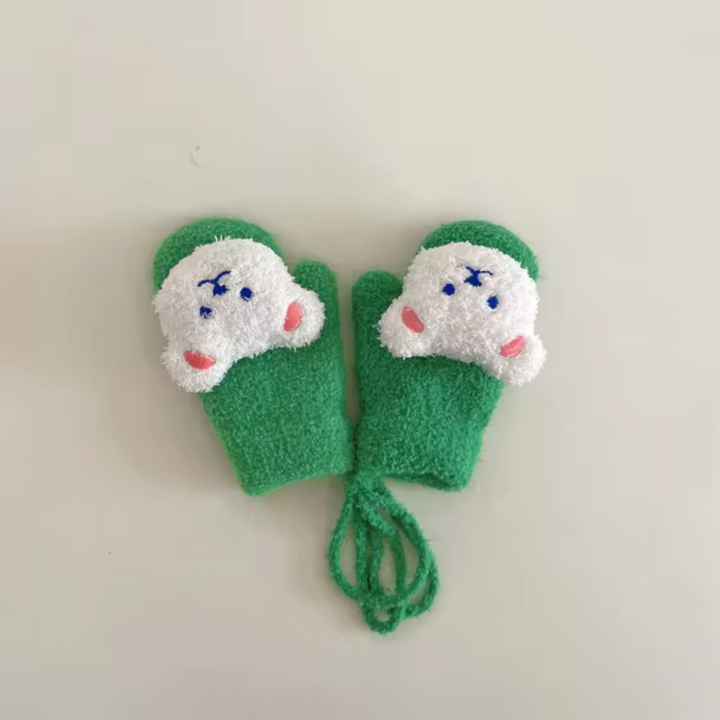 Gyermek Kesztyű Medvearccal – TinyBear Kesztyűk