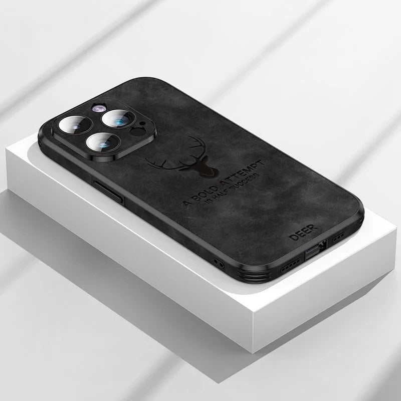 Luxus szarvasbőr iPhone tok - Veltro