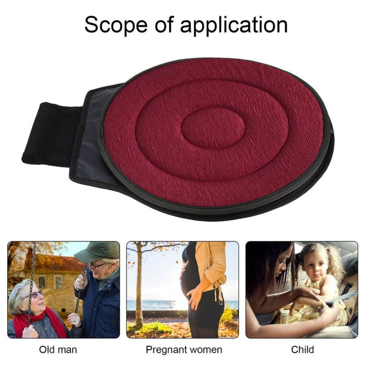 Forgatható memória ülőpárna csúszásmentes alappal – Movello