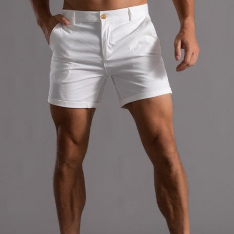Divatos Slim-Fit Chino rövidnadrág férfiaknak – Emil