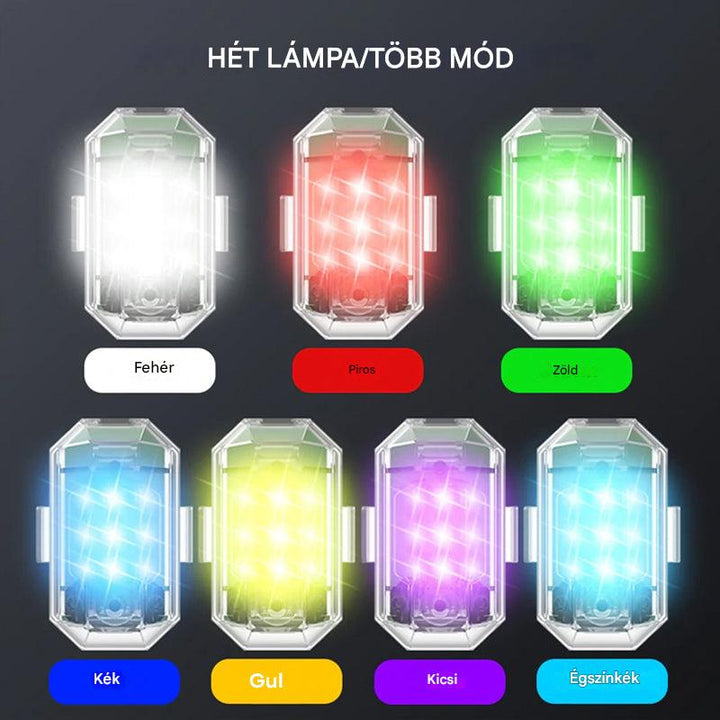 Sokoldalú LED zseblámpa - ColorBeam