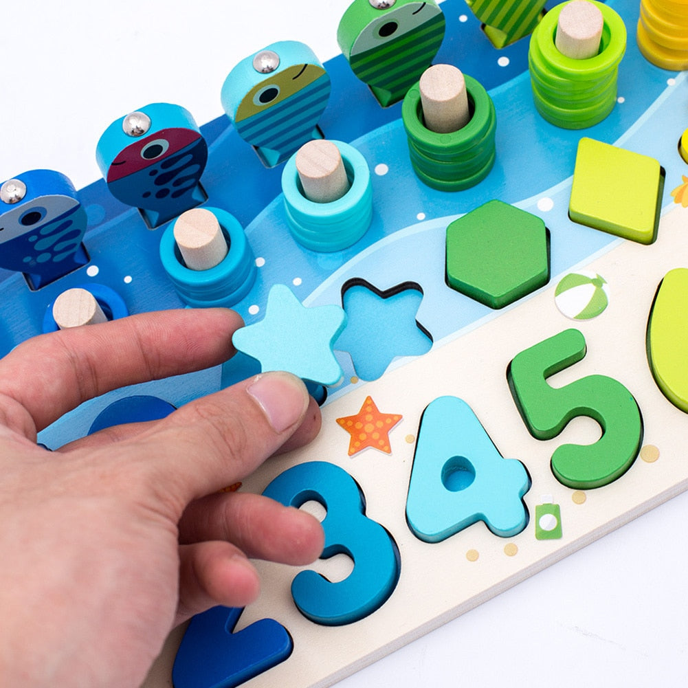 Montessori Kisdoboz - Fa JátékSafari