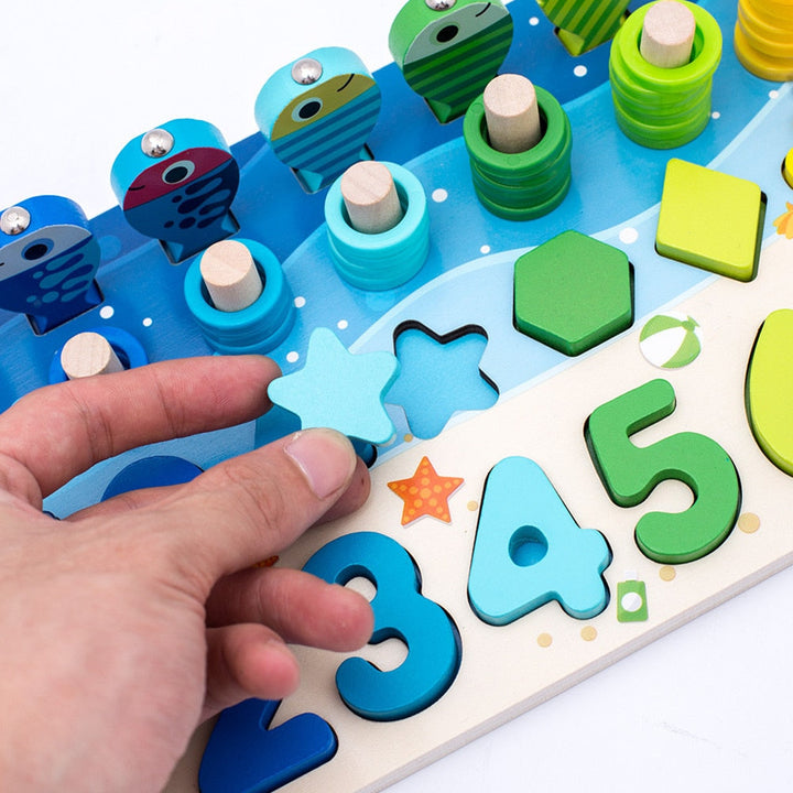 Montessori Kisdoboz - Fa JátékSafari