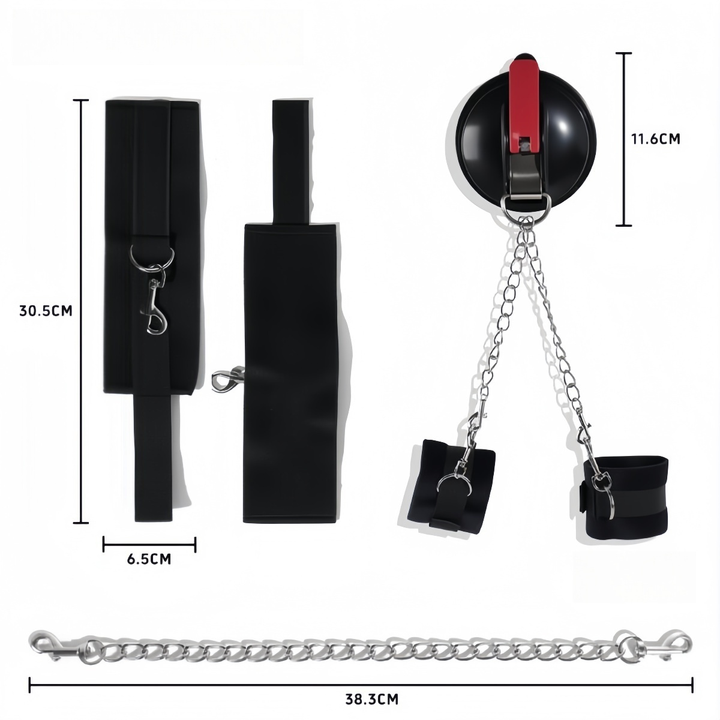 Suction Cuff Restraints for Shower Play 9