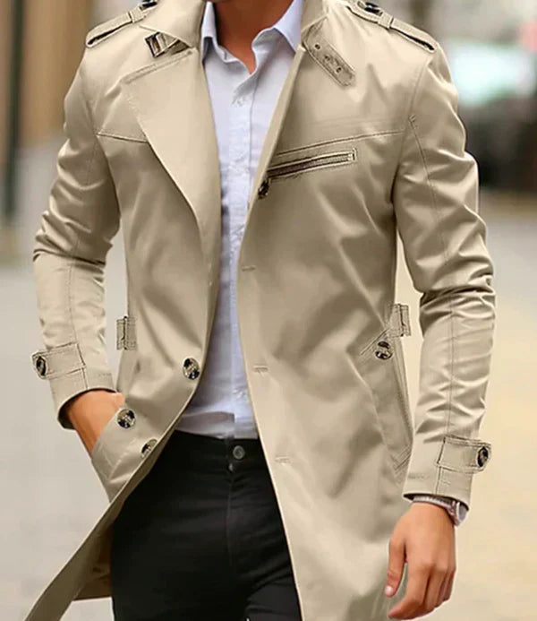 Őszi Klasszikus Férfi Trenchcoat – Fabrizio