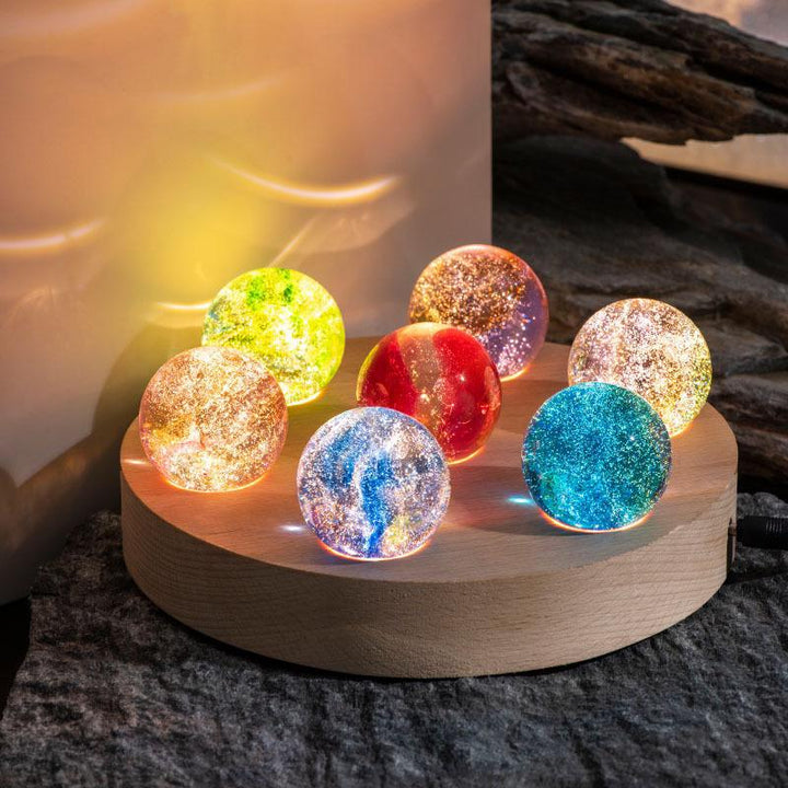 Fénylő Kozmikus Kristályok - AstroGlow Gömbök