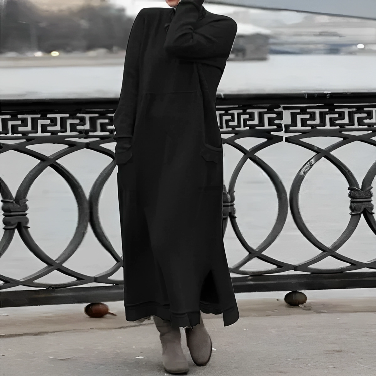 Casual Hosszú Téli Ruha - Noelle