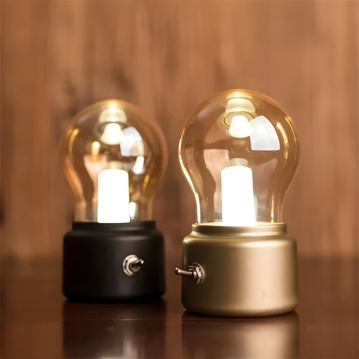 Hordozható Retro Asztali Lámpa - LumiRetro