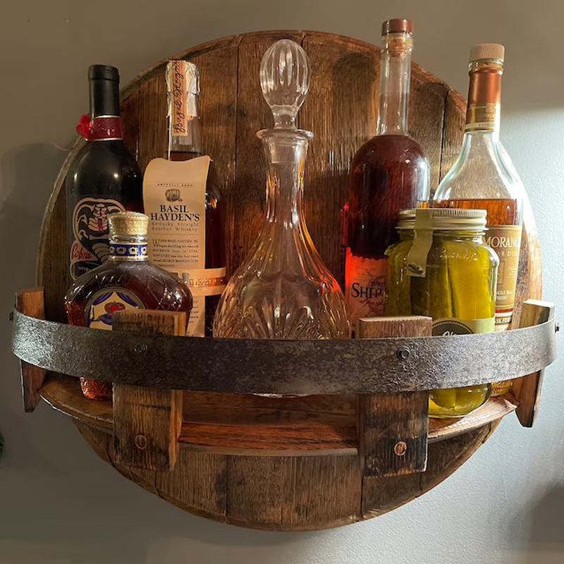 Bourbon Whiskey hordó állvány tölgyfából – Oakspire