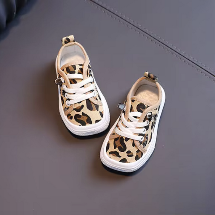 Gyerek Sneakers Leopárdmintával – WildStep