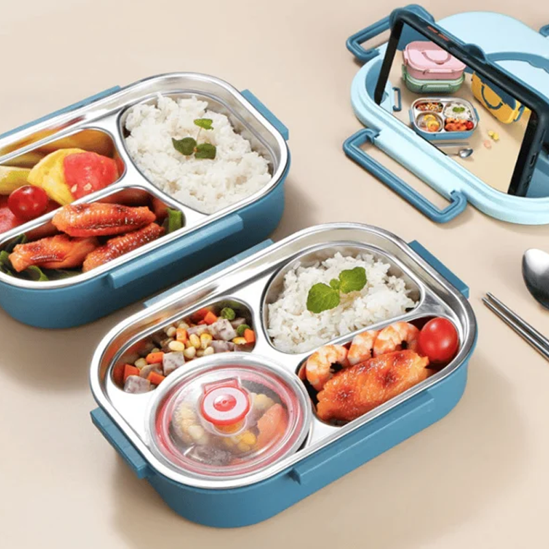 Rozsdamentes acél thermo-ebédlő doboz - SteelLunch