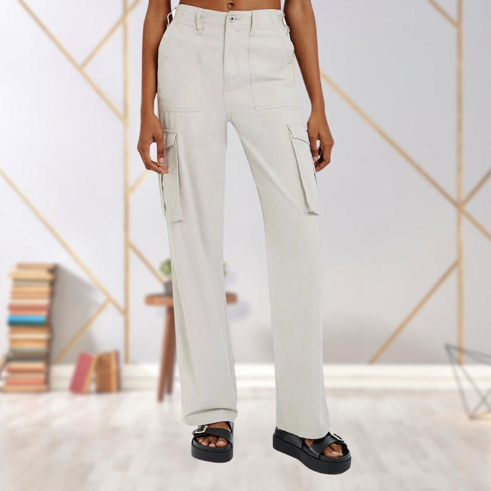Slim-Fit Női Cargó Nadrág - Maya