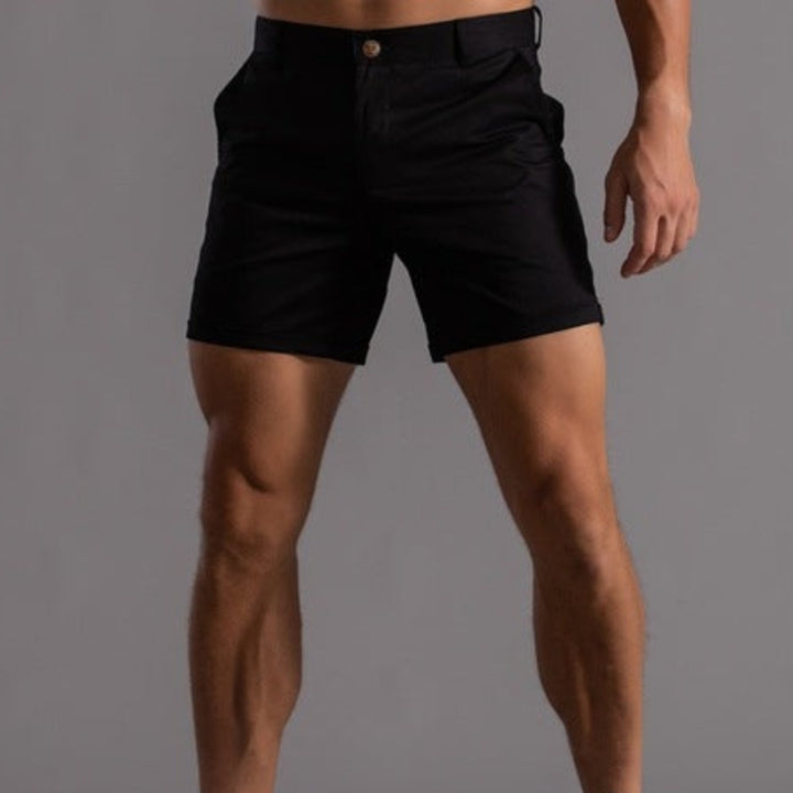 Divatos Slim-Fit Chino rövidnadrág férfiaknak – Emil