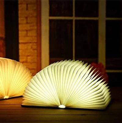 Hajtható Könyvlámpa Meleg LED-Világítással - StoryGlow