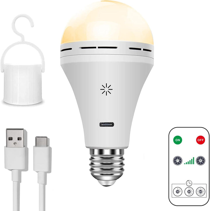 Vezeték nélküli USB tölthető LED lámpa – Luxaro