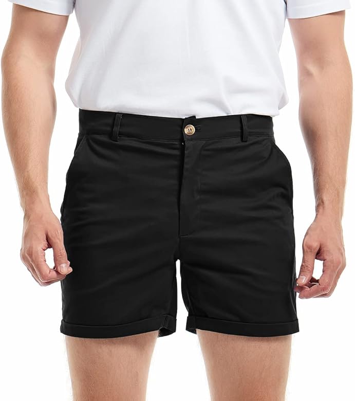Nyári Chino-sortok kényelmes slim fit szabással – Matteo