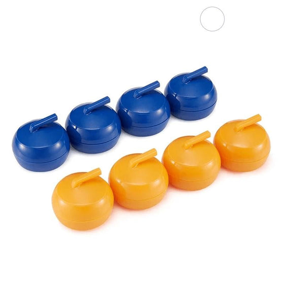 Mini asztali curling játék otthoni használatra csúszókövekkel és mágnesrudakkal