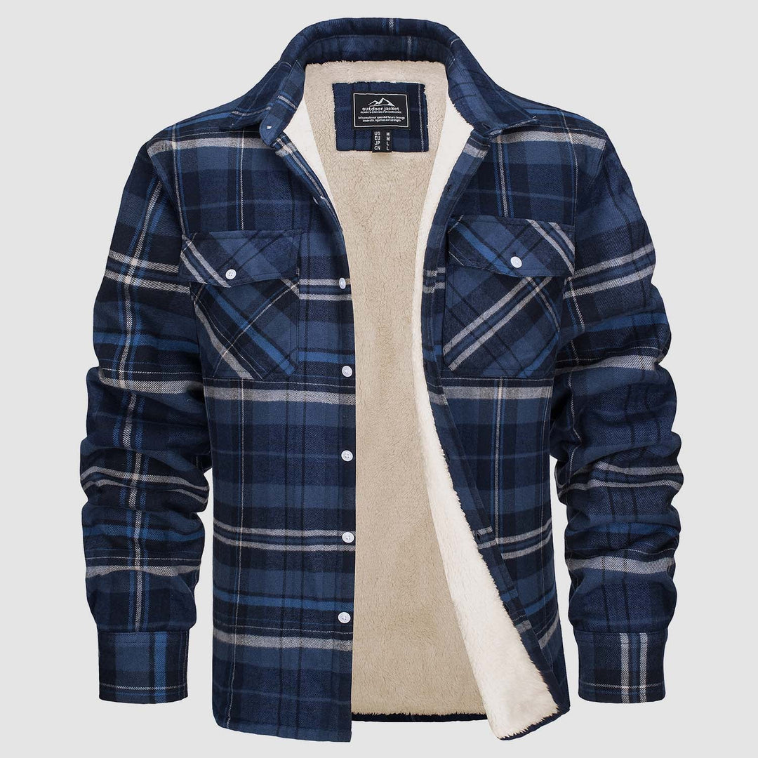 Kényelmes fleece ing - Ruben
