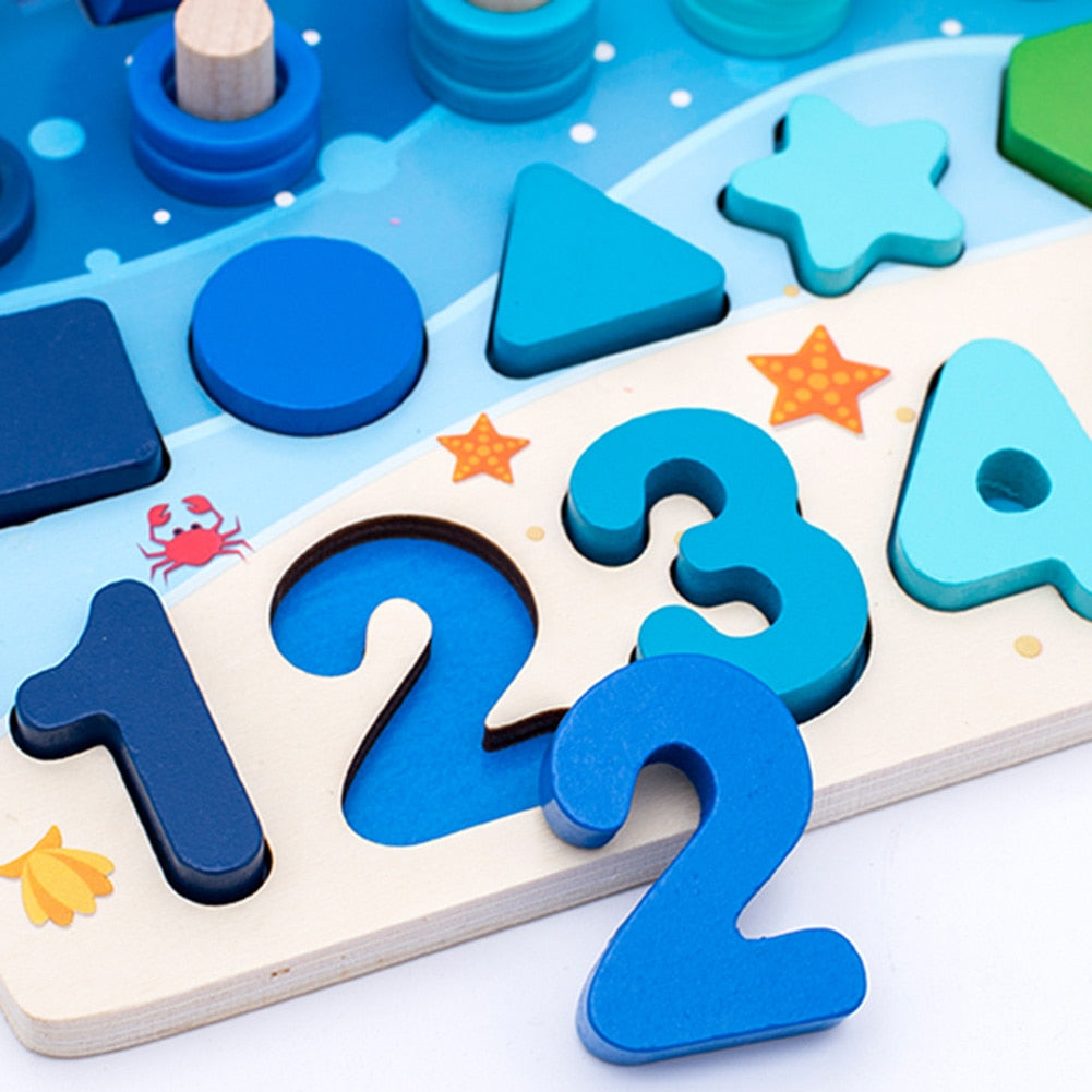 Montessori Kisdoboz - Fa JátékSafari