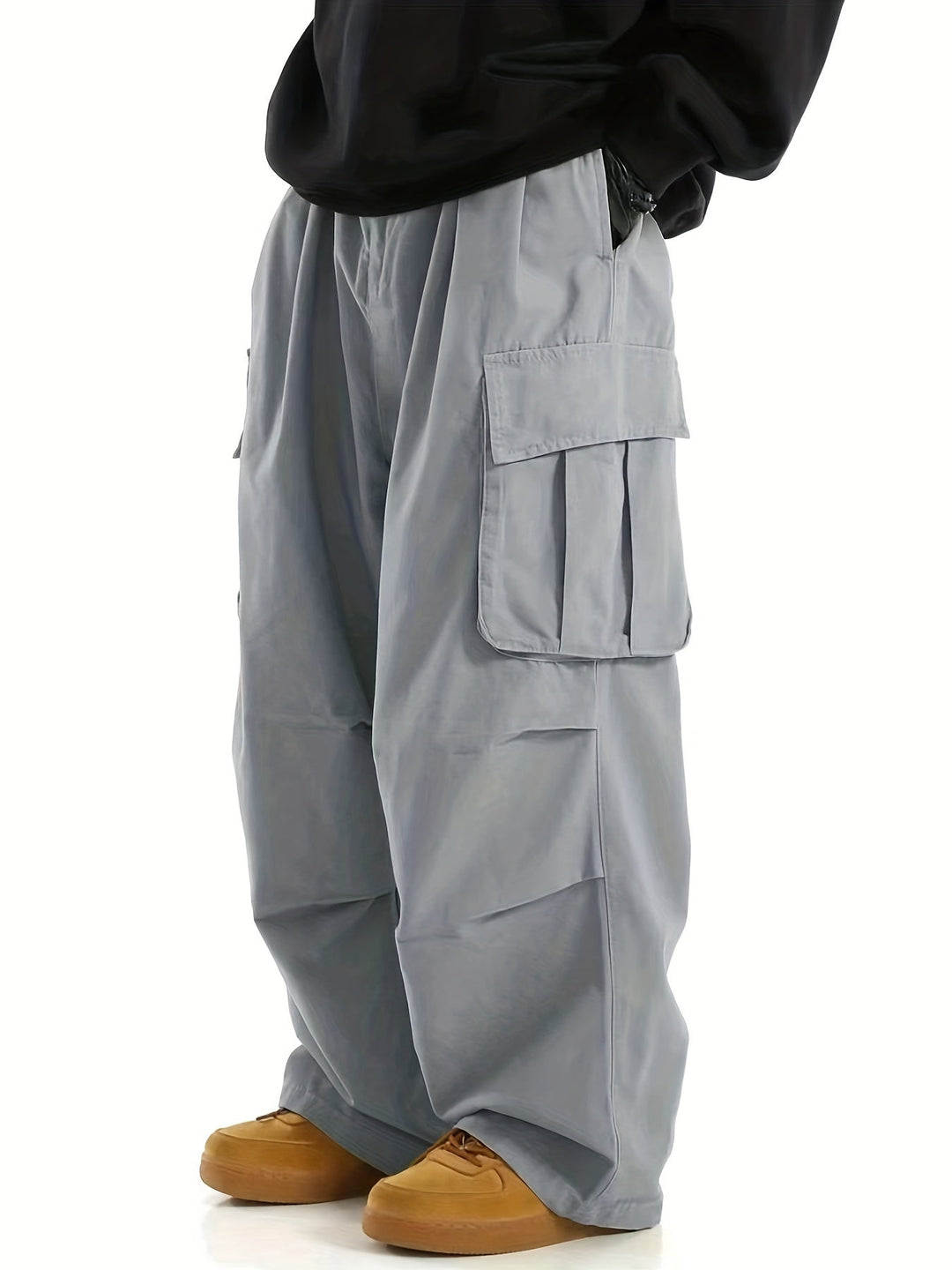 Kényelmes Férfi Cargo Nadrág Több Zsebbel - Daan