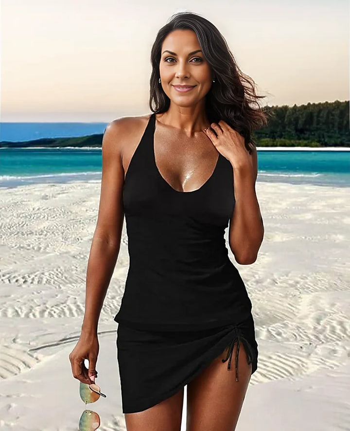 Vintage tankini fodorral – Melina
