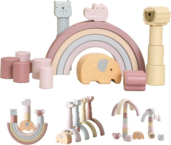 Montessori Fa Játék Készlet – Buildoro