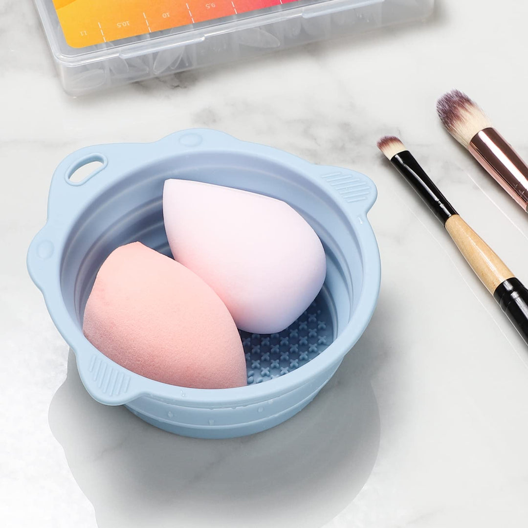 Hajtható Szilikon Kefetisztító Tálca