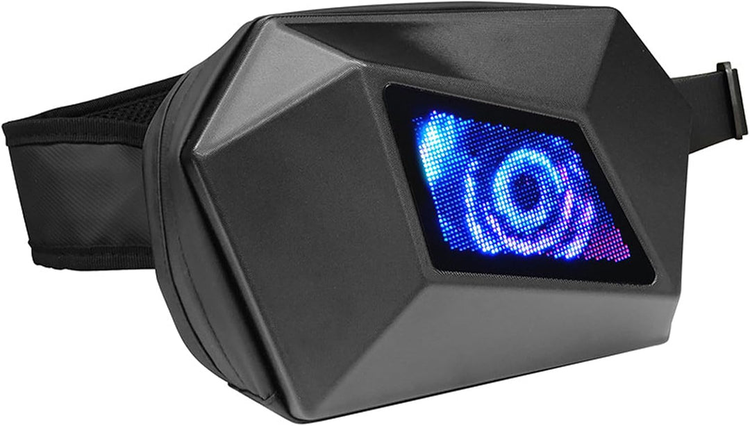 LED Moto Crossbody Táska Programozható Kijelzővel – Nexora
