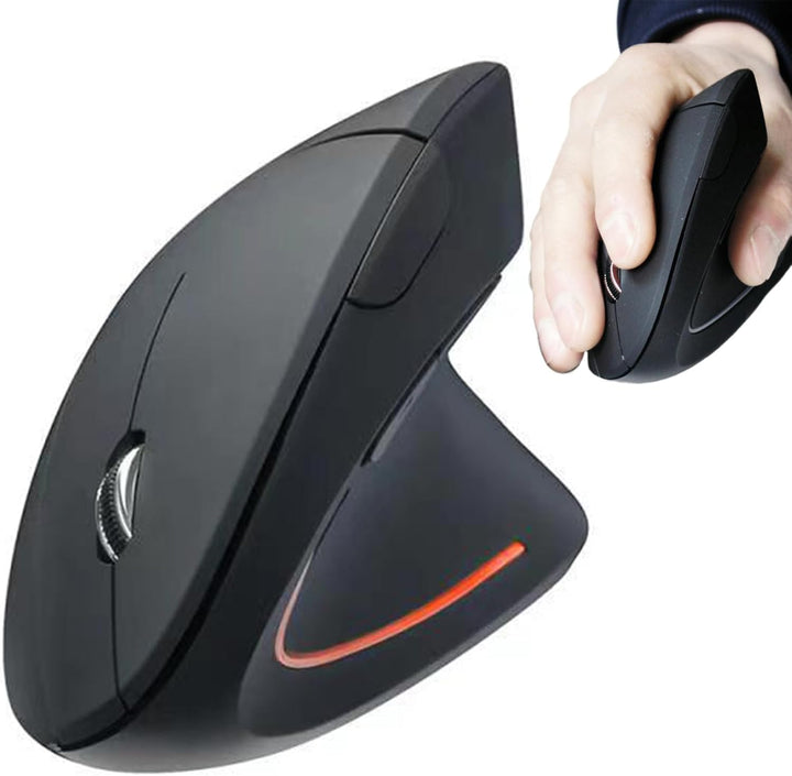 Újratölthető Ergonomikus Függőleges Vezeték Nélküli Egér – Elvion