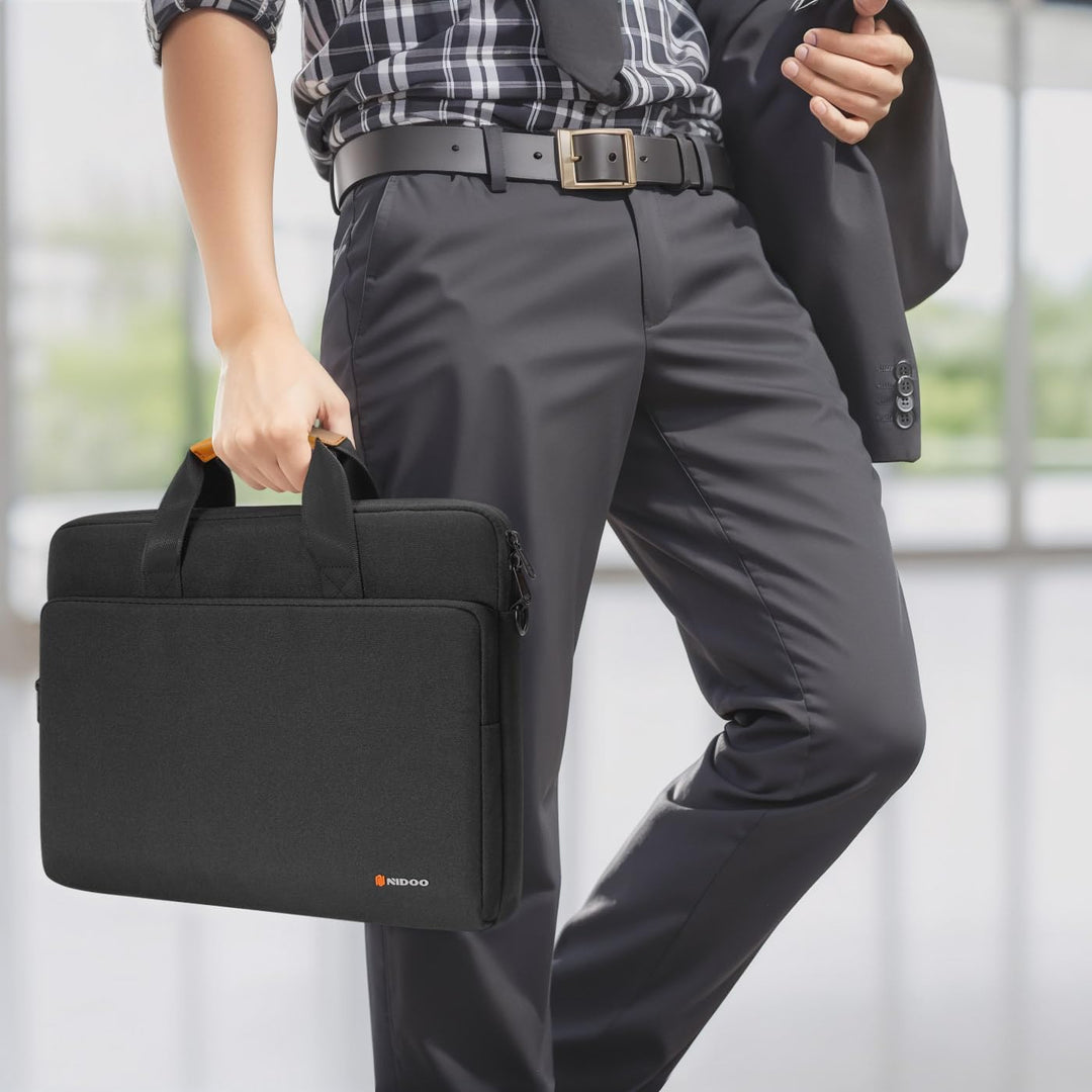 Vízálló laptop válltáska 360°-os védő párnázással