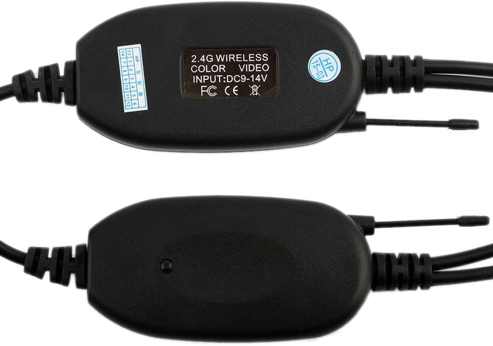 Vezeték nélküli autós hátrameneti kamera 4,3" (10,9 cm) LCD monitorral – ParkSafe
