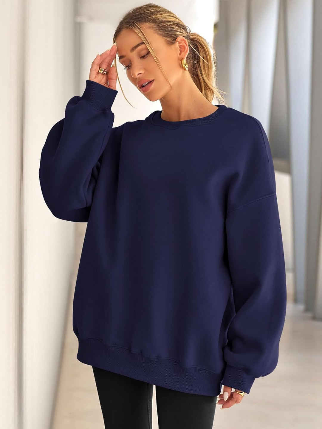 Kényelmes Oversized Női Pulóver - Ella