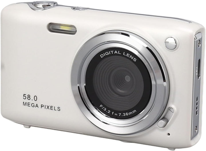 4K kompakt digitális fényképezőgép 58MP fényképekkel és 16x zoommal – Lumora