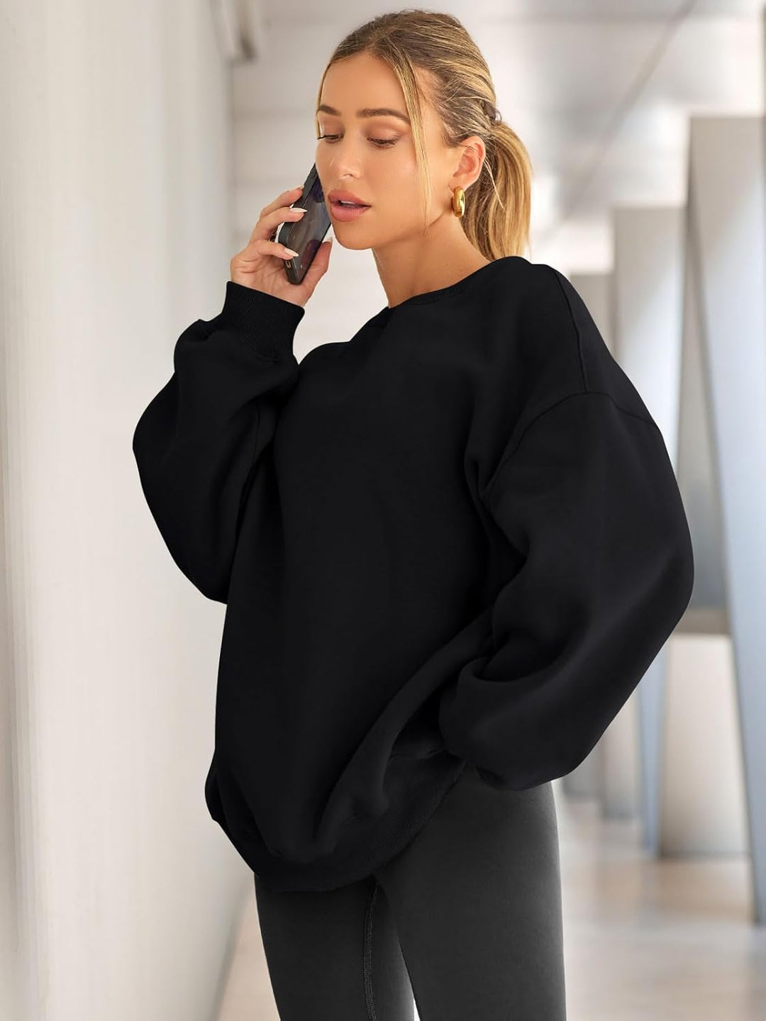 Kényelmes Oversized Női Pulóver - Ella