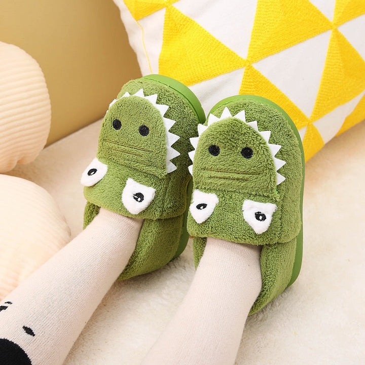 Dino Plüsspapucs – Puha és Meleg Papucsok Kisdedek Számára