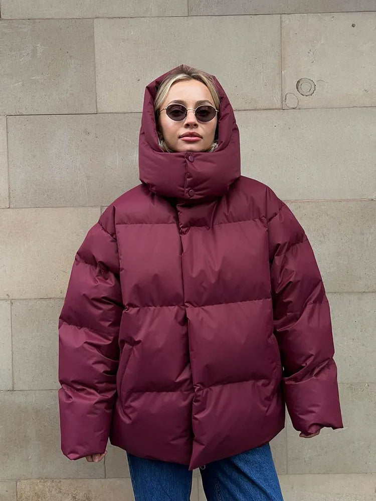 Kényelmes Női Téli Kabát - Aurora Luxe