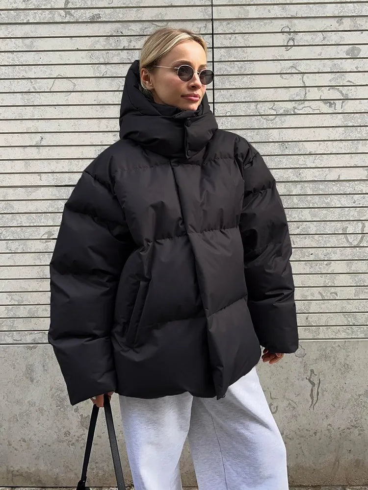 Kényelmes Női Téli Kabát - Aurora Luxe