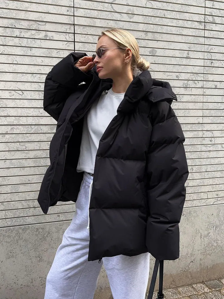 Kényelmes Női Téli Kabát - Aurora Luxe