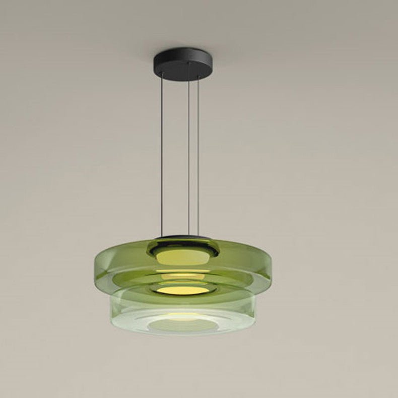 AA NOT AVAIALBLE Modern üveg függőlámpa Bauhaus stílusban - AuroraSphere