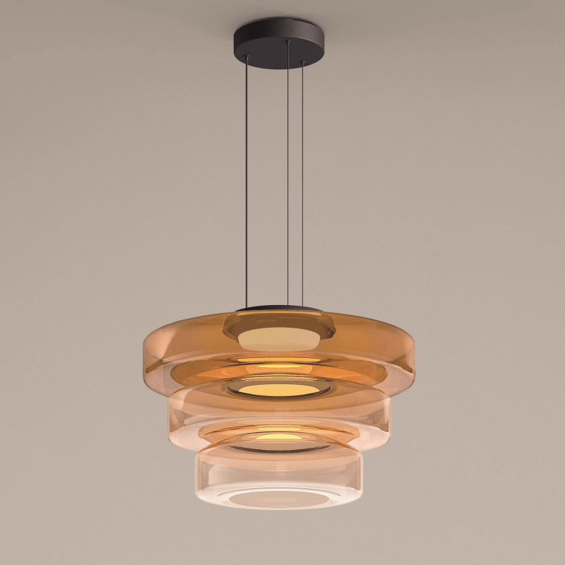 AA NOT AVAIALBLE Modern üveg függőlámpa Bauhaus stílusban - AuroraSphere